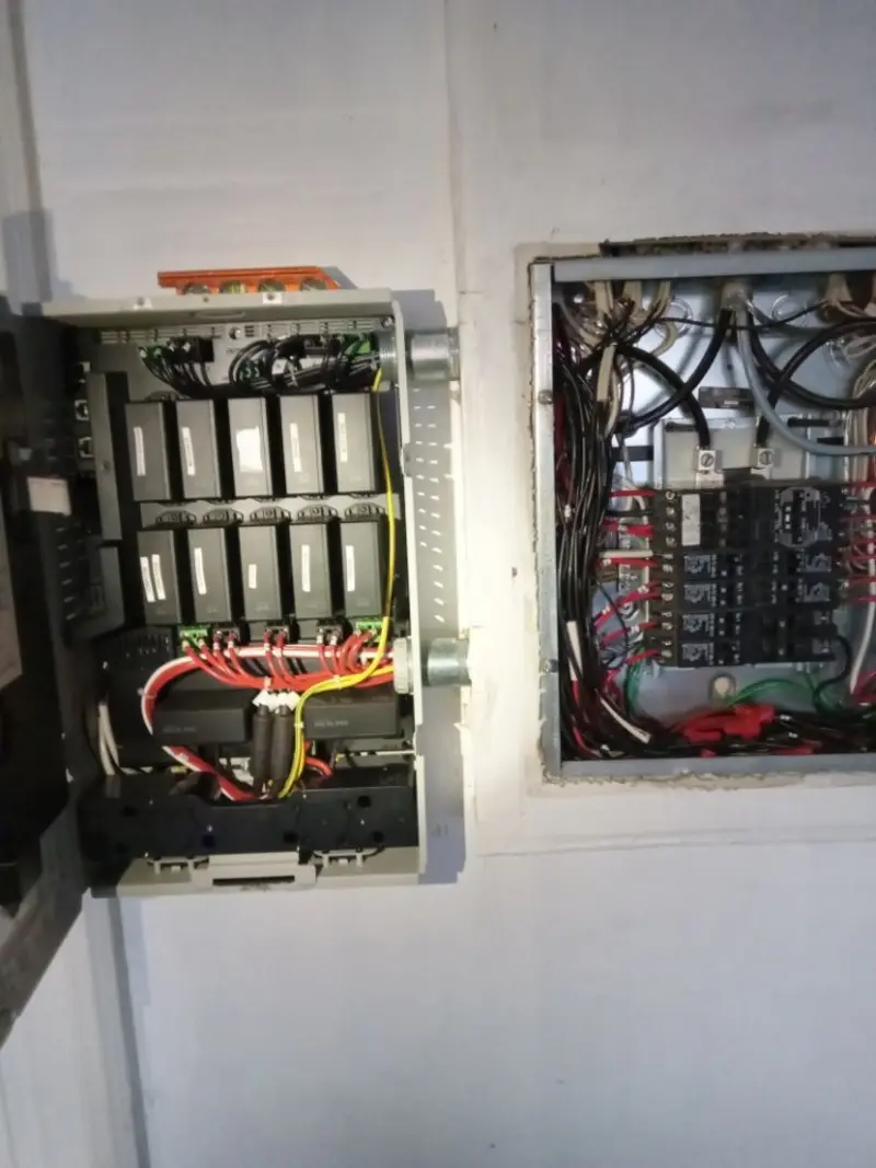 Electrical panel upgrade completed for Indoor Lighting Installation in Derby